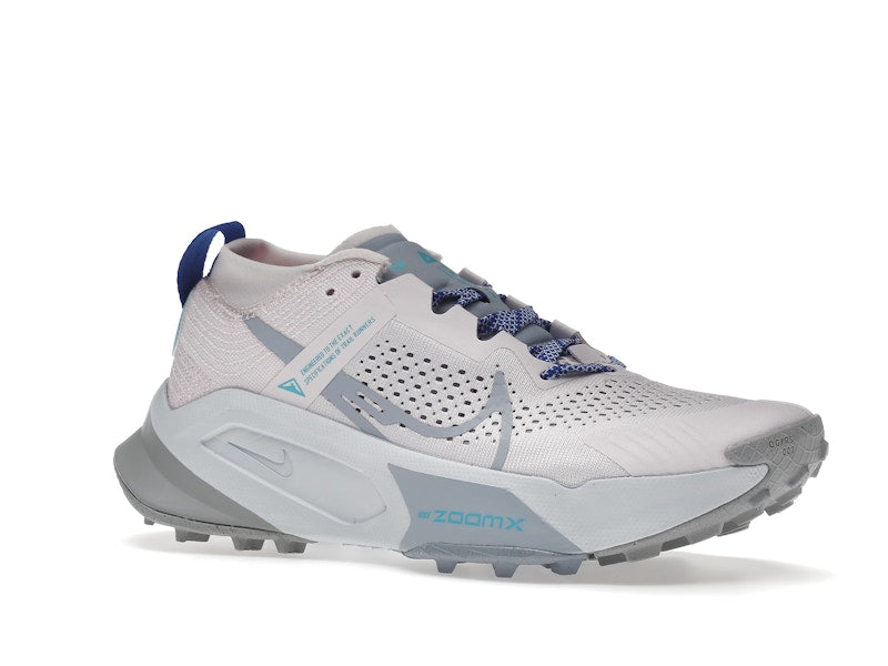 Nike ZoomX Zegama Trail Pearl Pink Coconut Milk Baltic Blue Blue Whisper (Women's)