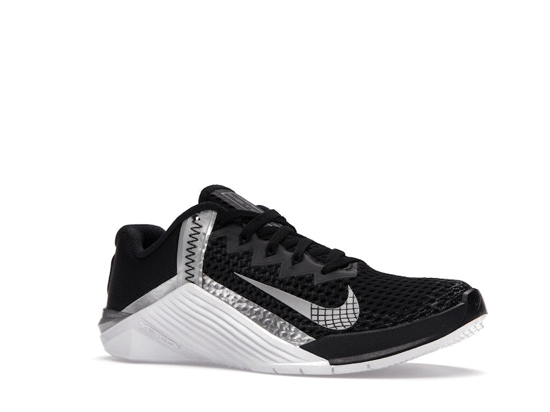 Nike Metcon 6 Black Metallic Silver (Women's)