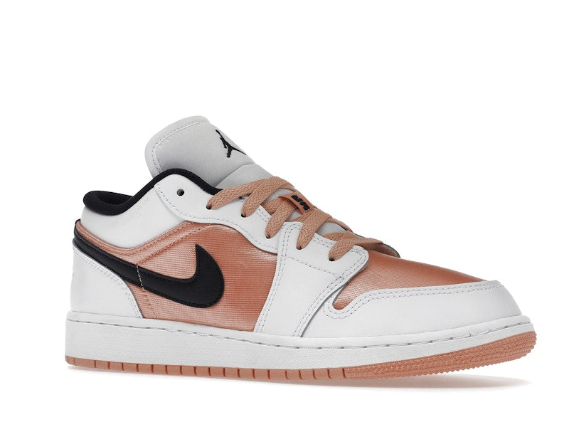 Jordan 1 Low White Light Madder Root (GS)
