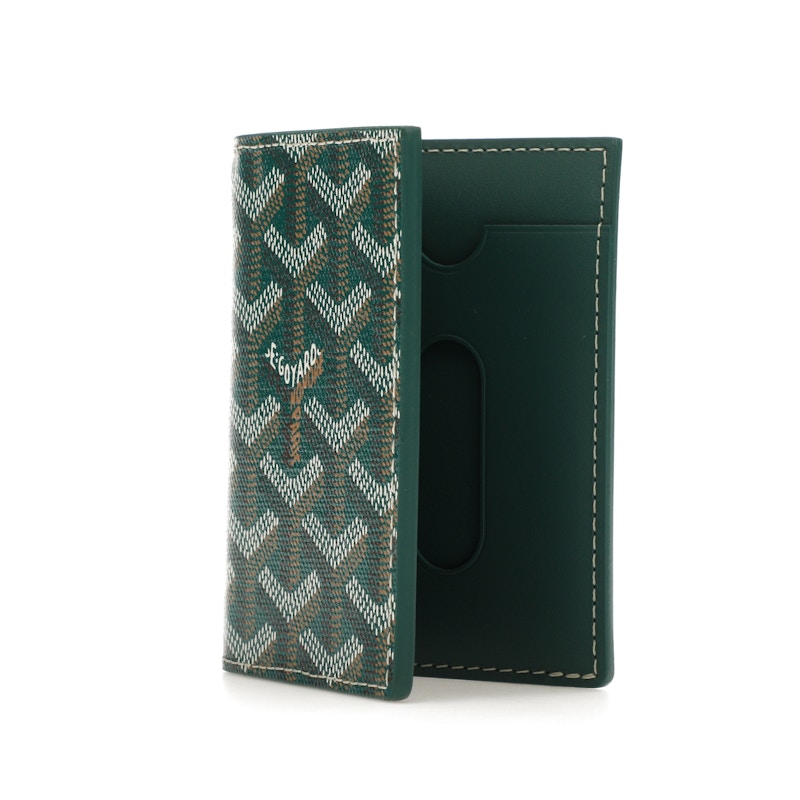 Goyard Saint Marc Card Holder Green