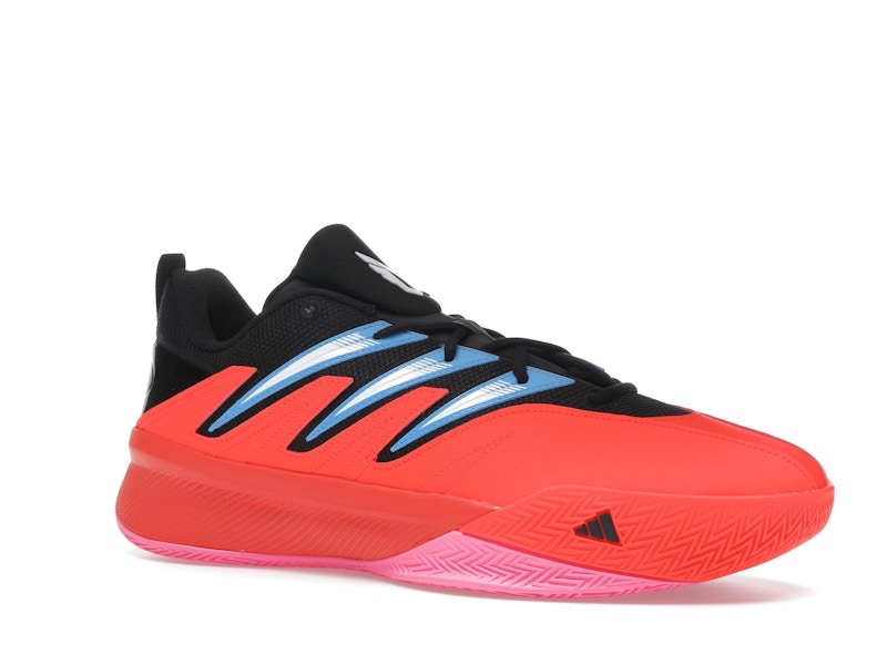 adidas Dame Certified 3 Low Solar Red Core Black Cloud White