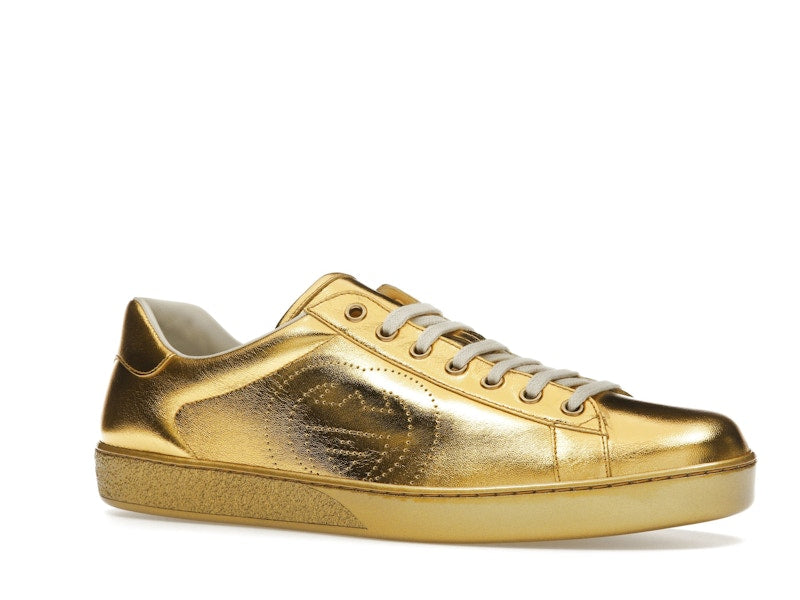 Gucci Ace Metallic Gold
