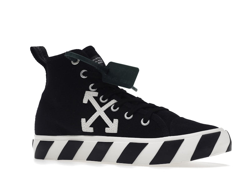 OFF-WHITE Vulc Mid Canvas Black White