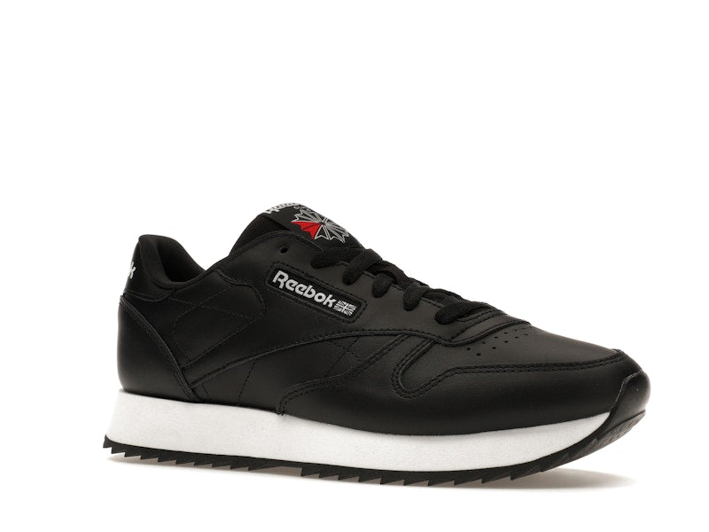 Reebok Classic Leather Ripple Black White (Women's)