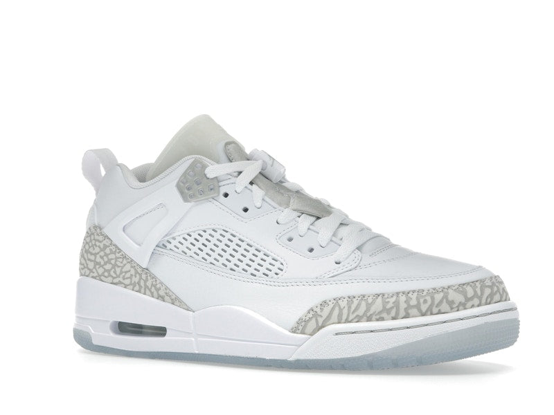 Jordan Spizike Low White Metallic Silver Barely Blue Neutral Grey