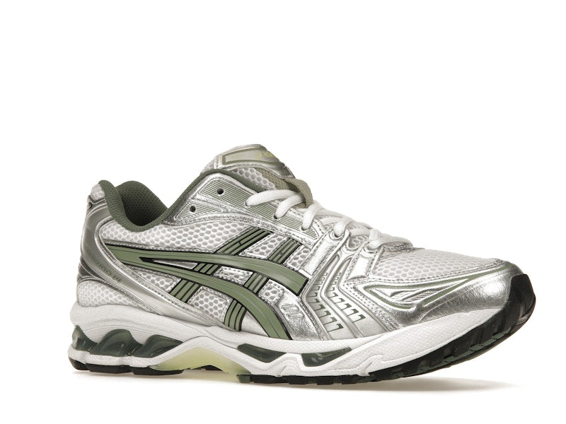 ASICS Gel-Kayano 14 White Pure Silver Slate Grey Sage