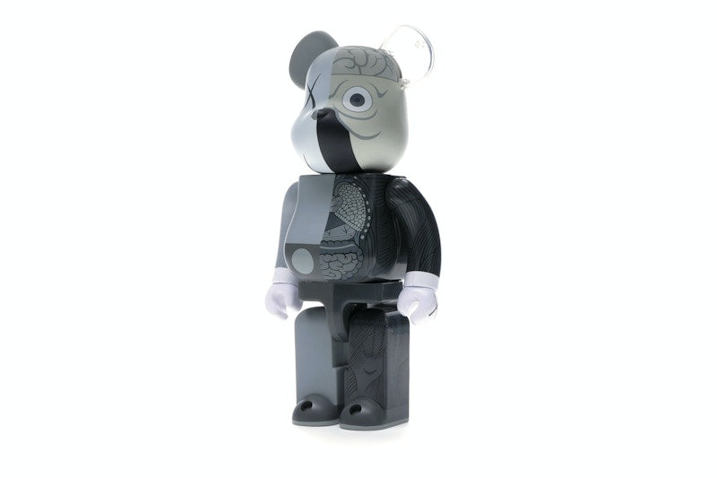 KAWS Bearbrick Dissected 400% Grey