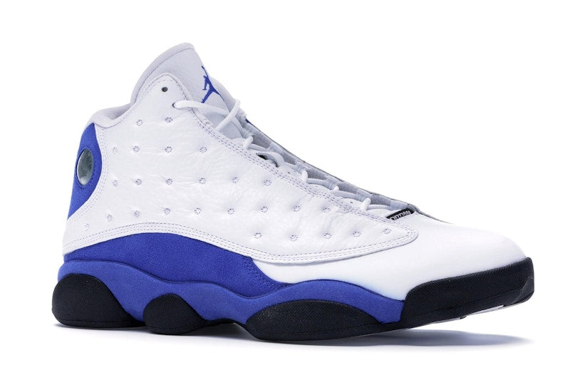 Jordan 13 Retro White Hyper Royal Black