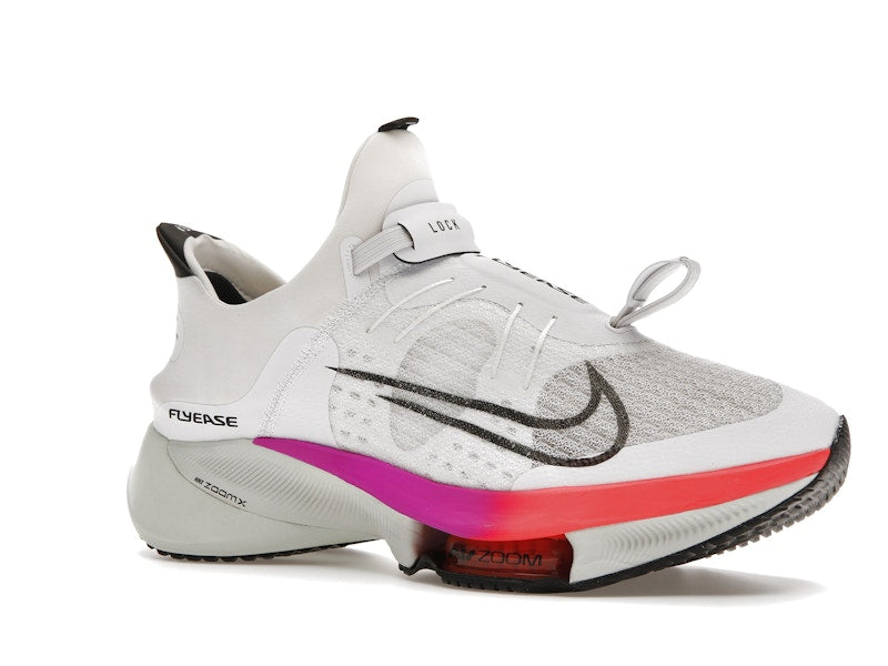 Nike Air Zoom Tempo Next% FlyEase White Flash Crimson Spruce Aura