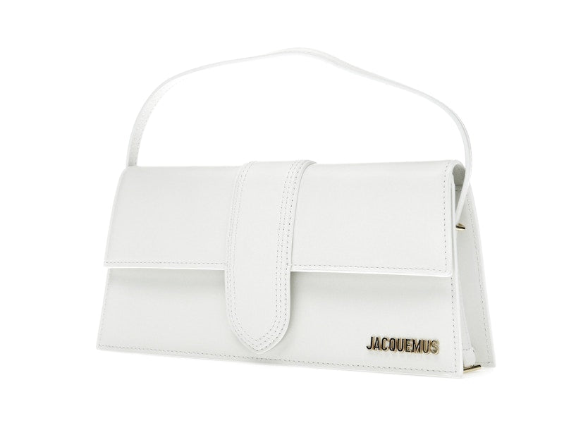 Jacquemus Le Bambino Long Shoulder Bag White