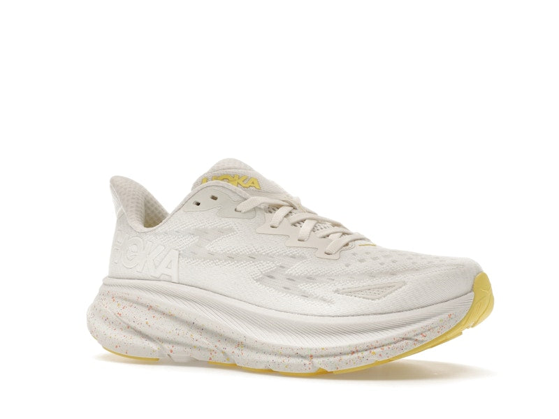 Hoka One One Clifton 9 White Lemonade (Women's)