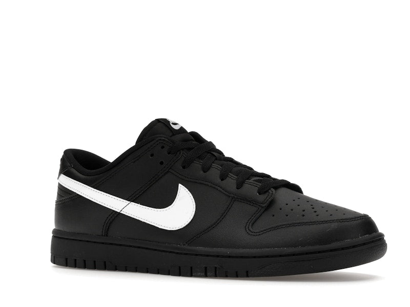 Nike Dunk Low Black White Swoosh