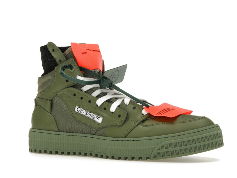 OFF-WHITE Off Court 3.0 Military Green Fuschia