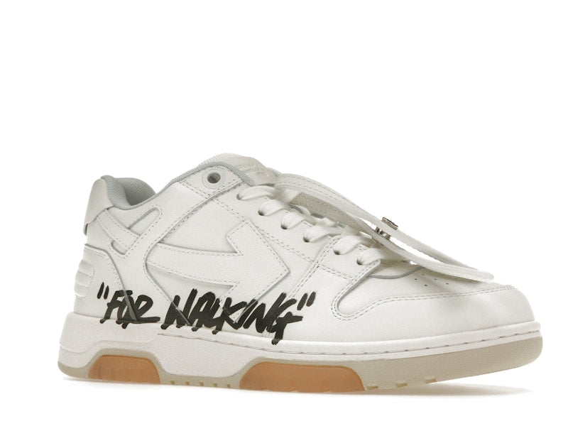 OFF-WHITE Out Of Office "OOO" Low "For Walking" White Black (Women's)