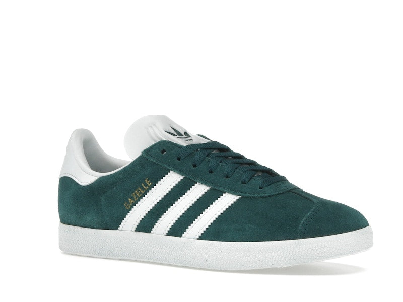 adidas Gazelle Mystery Green Cloud White Gold Metallic