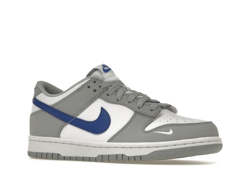 Nike Dunk Low Mini Swoosh Wolf Grey Game Royal (GS)