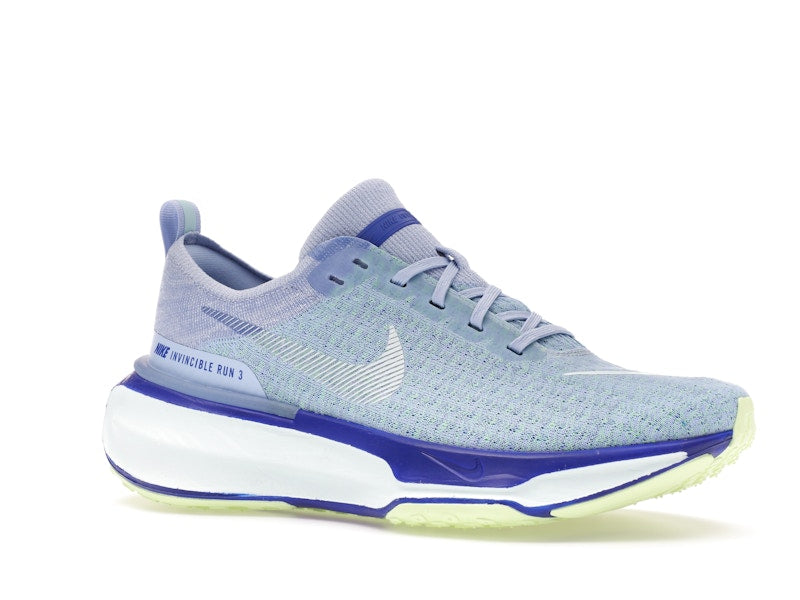 Nike Invincible Run 3 Aluminum Racer Blue Barely Volt Glacier Blue