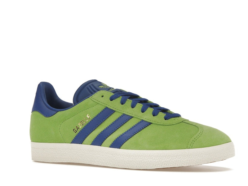 adidas Gazelle Lime Royal Blue