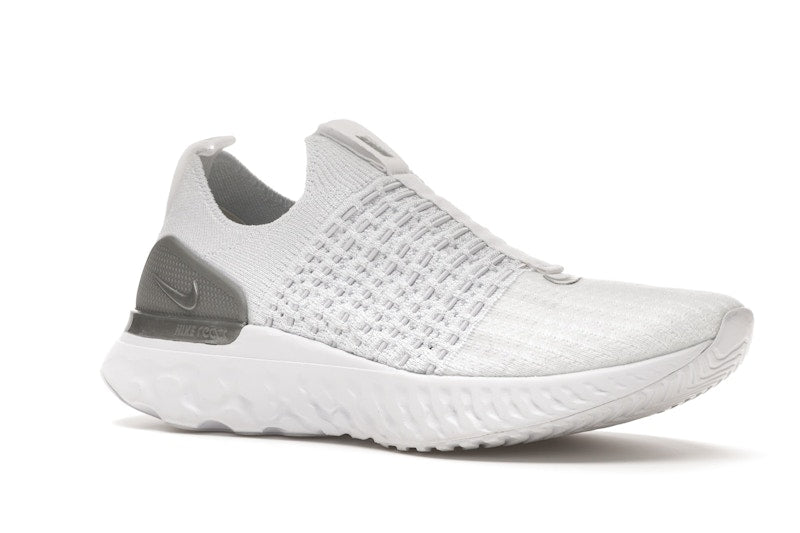 Nike React Phantom Run Flyknit 2 White Pure Platinum (Women's)