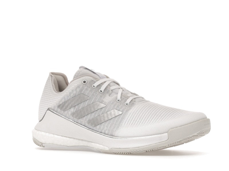 adidas Crazyflight Volleyball Cloud White Silver Metallic Grey One (Women's)