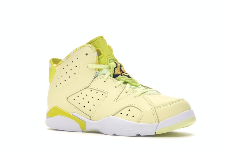 Jordan 6 Retro Dynamic Yellow Floral (PS)