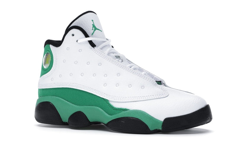 Jordan 13 Retro White Lucky Green (PS)