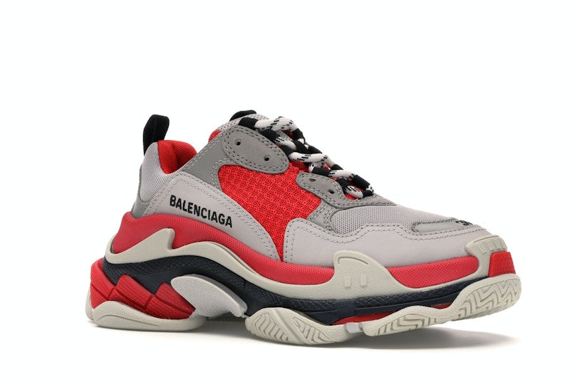 Balenciaga Triple S Red Grey (Women's)