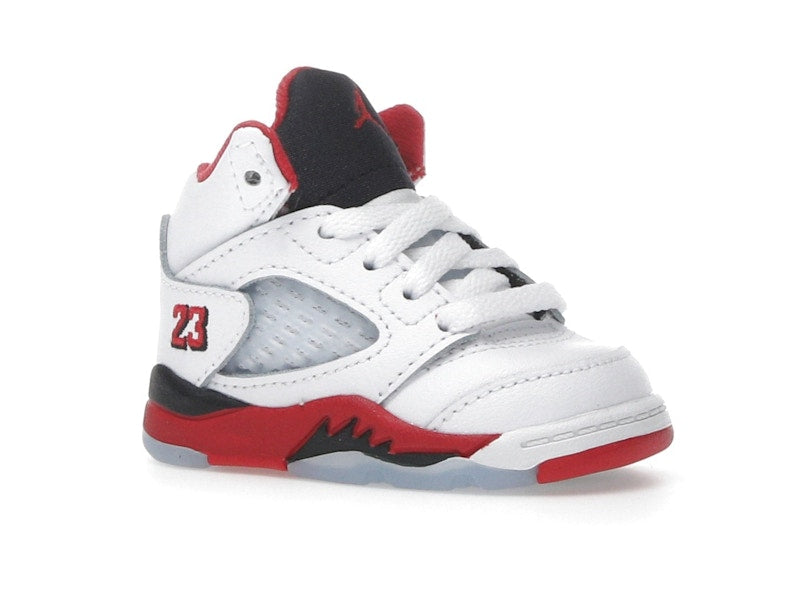 Jordan 5 Retro Fire Red Black Tongue (2025) (TD)