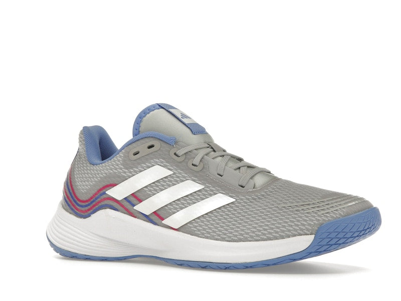 adidas Novaflight Volleyball Grey Cloud White Silver Dawn (Women's)