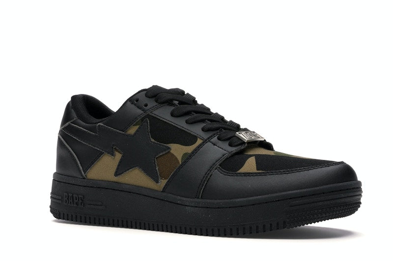 Bape 1st Camo Bape Sta Low Black