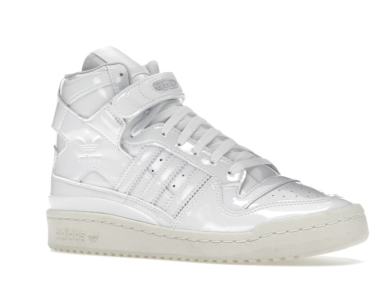 adidas Forum Mid Triple White Patent Leather (Women's)