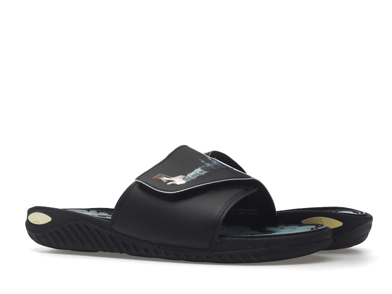 adidas Reptossage Hook-And-Loop Slides Yu-Gi-Oh! Blue Eyes White Dragon