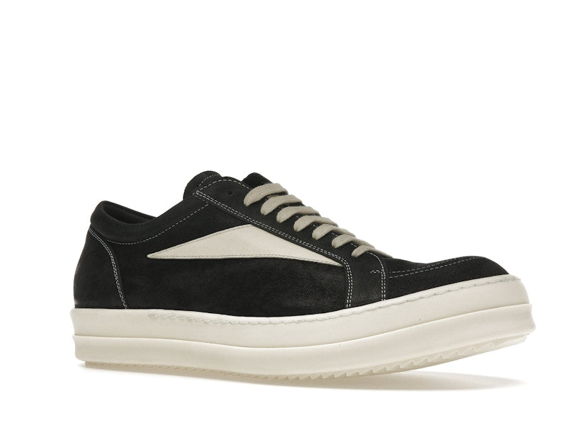 Rick Owens Luxor Vintage Sneaks Black Milk