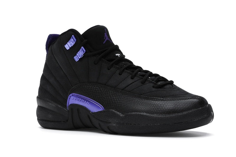 Jordan 12 Retro Black Dark Concord (GS)