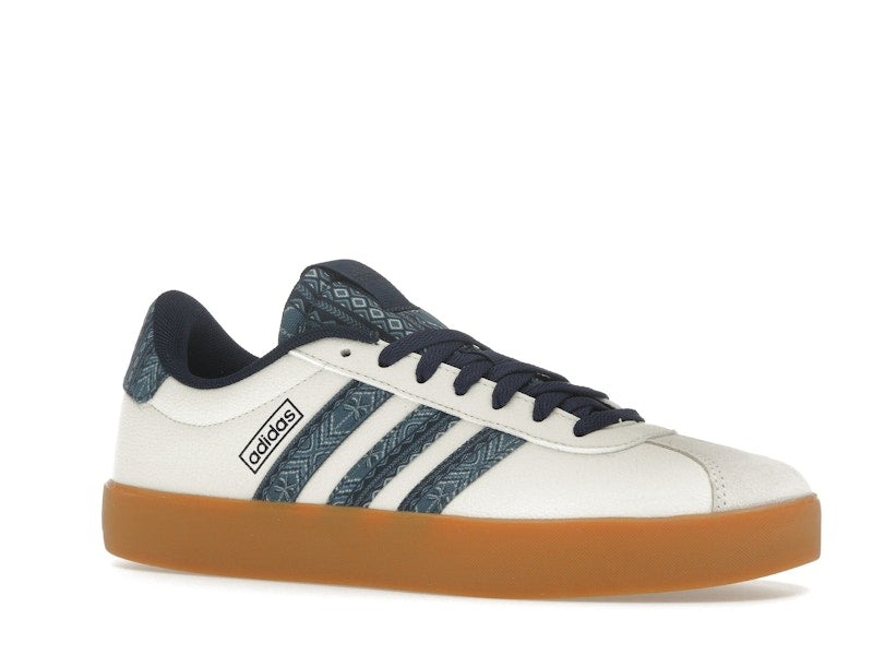 adidas Vl Court 3.0 Off White Night Indigo Gum (Women's)