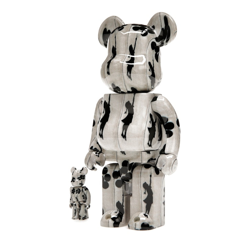 Bearbrick Flying Balloons Girl 100% & 400% Set