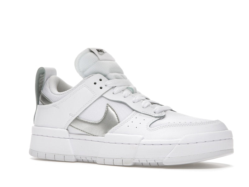Nike Dunk Low Disrupt White Silver (Women's)