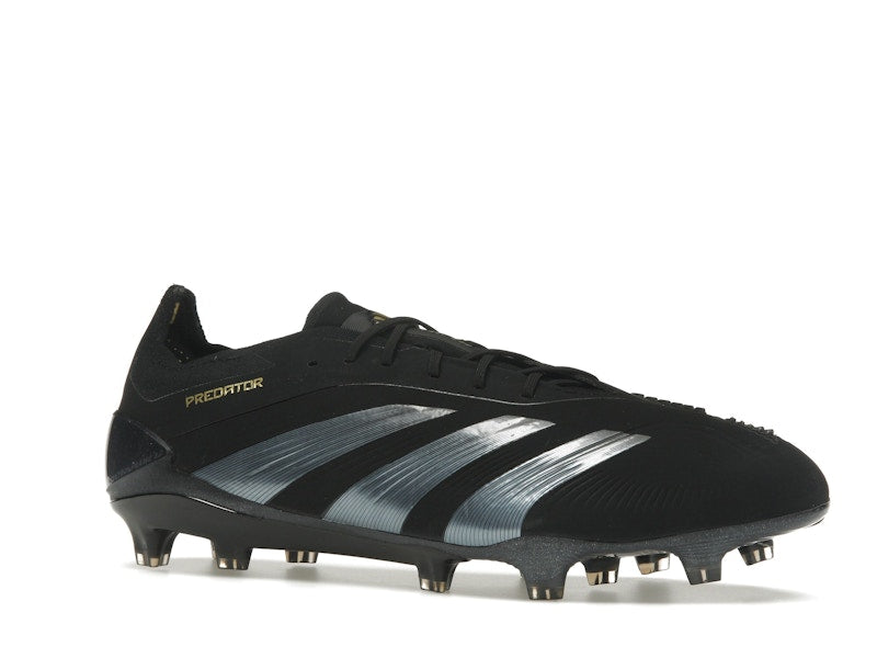 adidas Predator Elite FG Core Black Carbon Gold Metallic