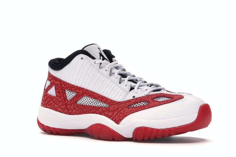 Jordan 11 Retro Low IE White Gym Red