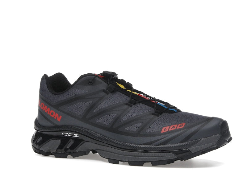 Salomon XT-6 JJJJound Black Fiery Red