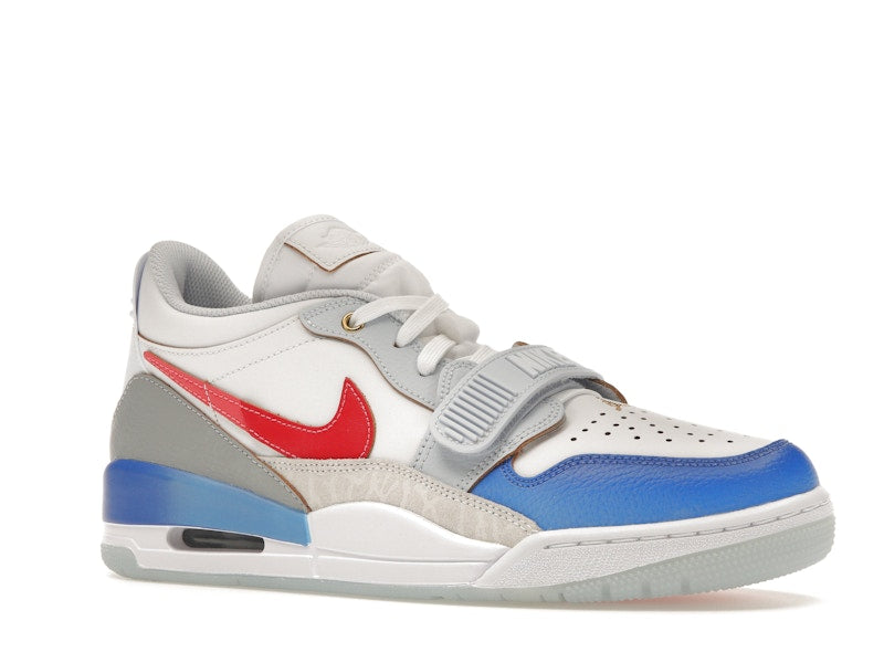 Jordan Legacy 312 Low White Game Royal University Red