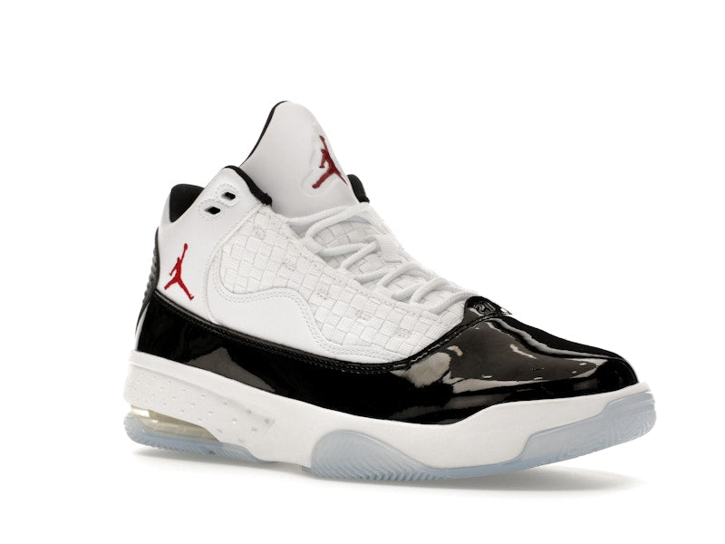 Jordan Max Aura 2 White Black Gym Red