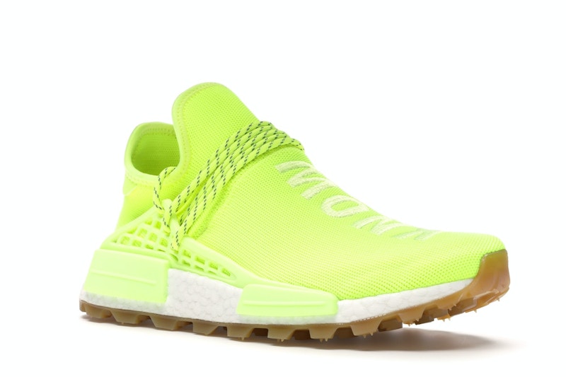 adidas NMD Hu Trail Pharrell Now Is Her Time Solar Yellow