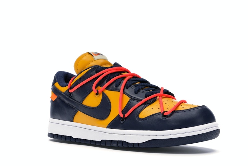 Nike Dunk Low Off-White University Gold