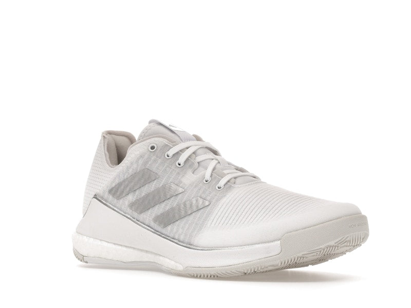 adidas Crazyflight Volleyball Cloud White Silver Metallic Grey One (Women's)