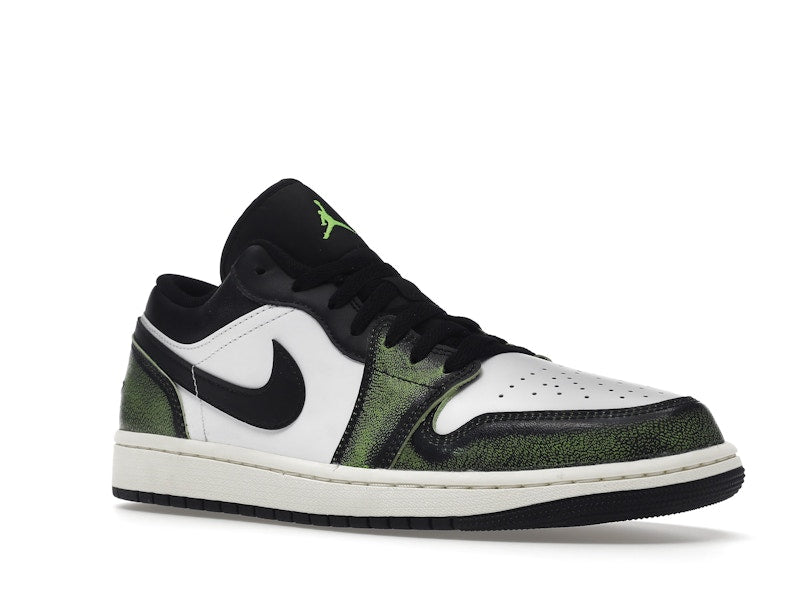 Jordan 1 Low Wear Away Electric Green