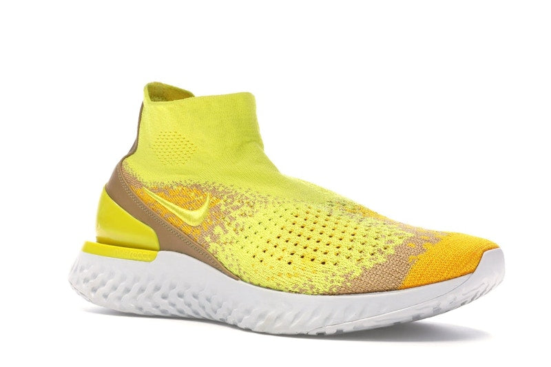 Nike Rise React Flyknit Sonic Yellow