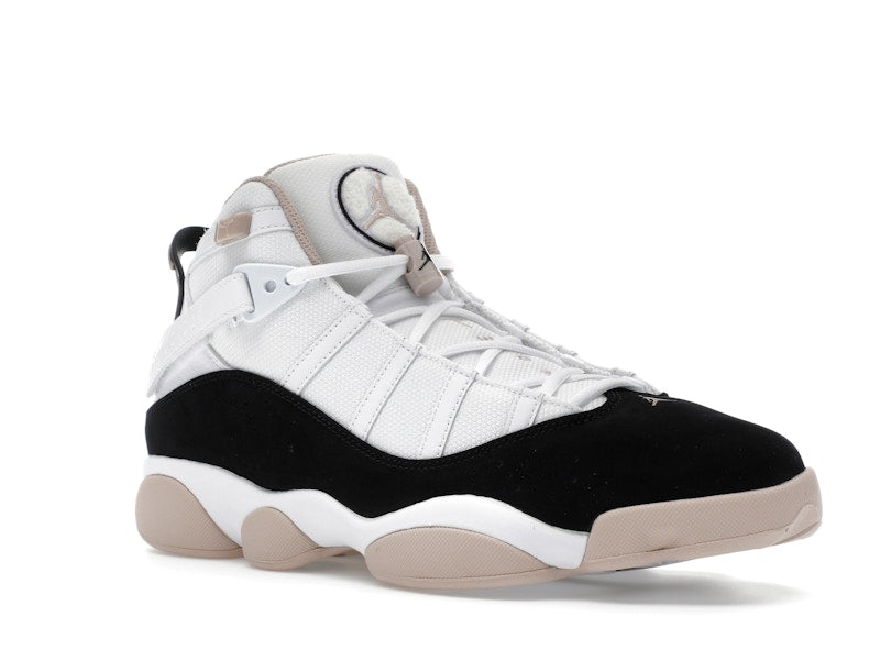 Jordan 6 Rings White Fossil Stone Black