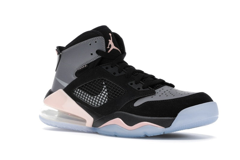 Jordan Mars 270 Black Gunsmoke Crimson Tint