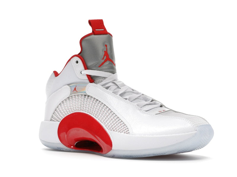 Jordan XXXV Fire Red (Icy Sole)